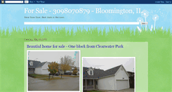 Desktop Screenshot of bloomingtonsale.blogspot.com