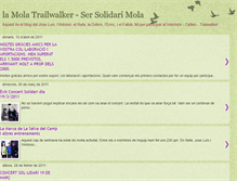 Tablet Screenshot of lamolatrailwalker.blogspot.com