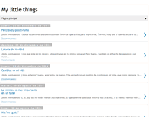 Tablet Screenshot of lidia-mylittlethings.blogspot.com