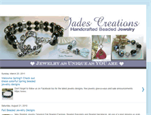 Tablet Screenshot of jadescreations.blogspot.com