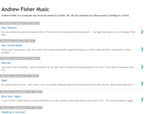 Tablet Screenshot of andrewfishermusic.blogspot.com