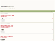 Tablet Screenshot of pakistaniproud.blogspot.com