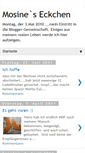 Mobile Screenshot of mosines-eckchen.blogspot.com