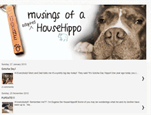 Tablet Screenshot of musingsofahousehippo.blogspot.com