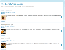 Tablet Screenshot of lonelyveg.blogspot.com