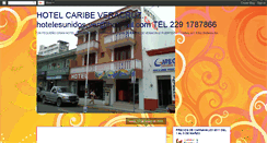Desktop Screenshot of hotelcaribeveracruz.blogspot.com