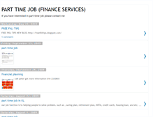 Tablet Screenshot of finance-p-services.blogspot.com