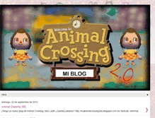 Tablet Screenshot of animalcrossingm.blogspot.com