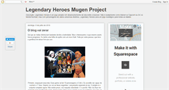 Desktop Screenshot of legendaryheroesmugen.blogspot.com
