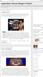 Mobile Screenshot of legendaryheroesmugen.blogspot.com