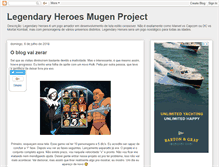 Tablet Screenshot of legendaryheroesmugen.blogspot.com