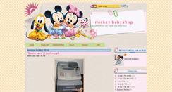 Desktop Screenshot of mickeybabyhouse.blogspot.com