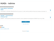 Tablet Screenshot of indinine-hunza.blogspot.com