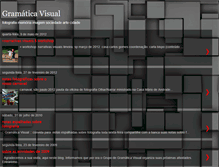Tablet Screenshot of gramaticavisual.blogspot.com