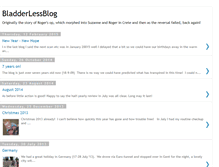 Tablet Screenshot of bladderlessblog.blogspot.com