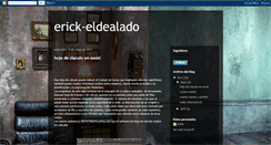 Desktop Screenshot of erick-eldealado.blogspot.com