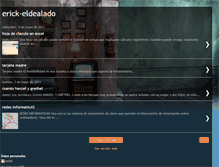 Tablet Screenshot of erick-eldealado.blogspot.com