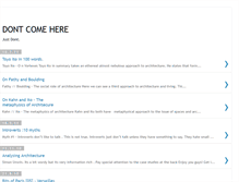 Tablet Screenshot of dontcomehereomg.blogspot.com