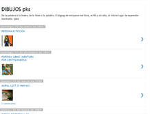 Tablet Screenshot of dibujospks.blogspot.com