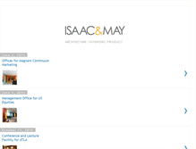 Tablet Screenshot of isaacandmay.blogspot.com