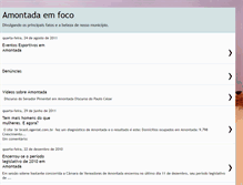 Tablet Screenshot of amontadaemfoco.blogspot.com