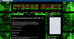 Desktop Screenshot of cyborg-music.blogspot.com