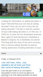 Mobile Screenshot of anorexiaboyrecovery.blogspot.com