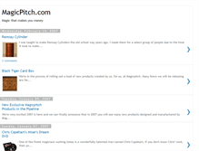 Tablet Screenshot of magicpitch.blogspot.com