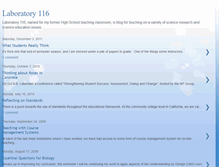 Tablet Screenshot of laboratory116.blogspot.com