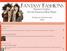 Tablet Screenshot of fantasyfaefashions.blogspot.com