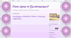 Desktop Screenshot of fromheretoenlightenment.blogspot.com