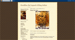 Desktop Screenshot of excalibur-kingarthur.blogspot.com