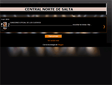 Tablet Screenshot of cancionesdecentralnorte.blogspot.com