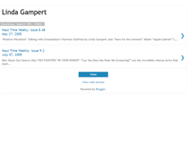 Tablet Screenshot of lindagampert.blogspot.com