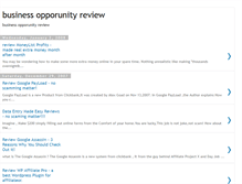 Tablet Screenshot of bizoppreview.blogspot.com