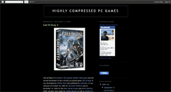 Desktop Screenshot of highlycompressedpcgames.blogspot.com