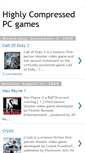 Mobile Screenshot of highlycompressedpcgames.blogspot.com