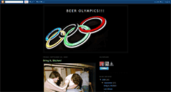 Desktop Screenshot of beerolympicsjoliet.blogspot.com