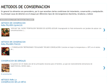 Tablet Screenshot of metodosdeconservacionalimentos.blogspot.com