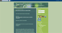 Desktop Screenshot of gestaodeturismoehospitalidade.blogspot.com