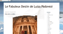 Desktop Screenshot of luizapadovezi.blogspot.com