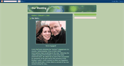 Desktop Screenshot of curtisandjennswedding.blogspot.com