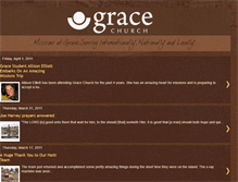 Tablet Screenshot of gracechurchmission.blogspot.com