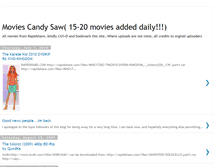 Tablet Screenshot of moviescandysaw.blogspot.com