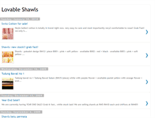 Tablet Screenshot of lovable-shawls.blogspot.com