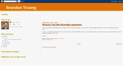 Desktop Screenshot of brandontruong.blogspot.com