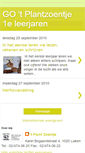 Mobile Screenshot of goplantzoentje1.blogspot.com