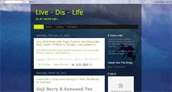 Desktop Screenshot of livedislife.blogspot.com