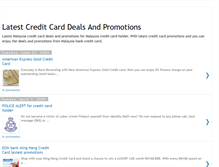 Tablet Screenshot of creditcardpromotions2u.blogspot.com