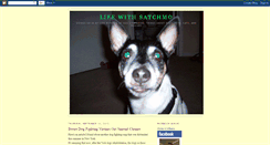 Desktop Screenshot of lifewithsatchmo.blogspot.com